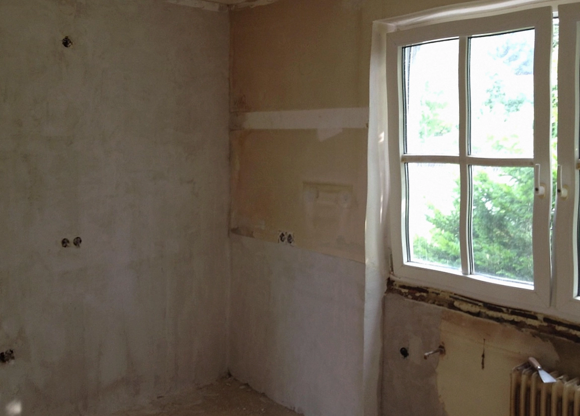 PVC click vloer vers gelegd in een woonkamer in Delfshaven